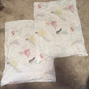 Pottery Barn Kids Disney Princess Twin Pillowcases (set of 2) 👑
